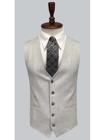 SUIT SARTORIA AÇIK GRİ YELEKLİ TAKIM ELBİSE 2944