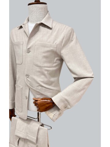 SUIT SARTORIA BEJ SPOR TAKIM ELBİSE 2001/70