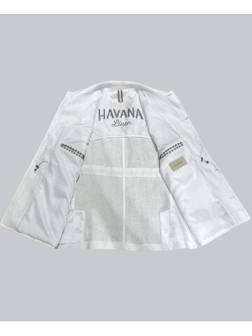 SUIT SARTORIA BEYAZ KETEN CEKET 4624