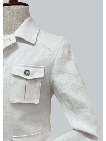 SUIT SARTORIA BEYAZ KETEN CEKET 4624