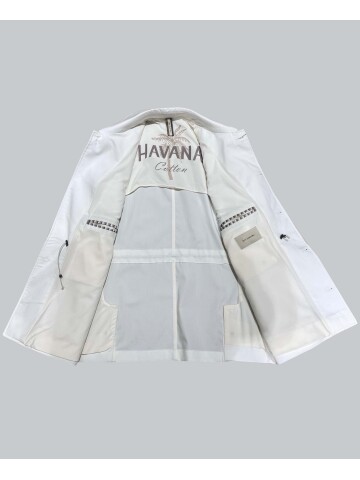 SUIT SARTORIA BEYAZ SPOR 4 CEPLİ CEKET 4513