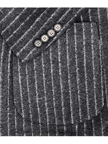 SUIT SARTORIA ÇİZGİLİ KOYU GRİ CEKET 4566