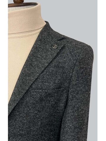 SUIT SARTORIA KOYU GRİ CEKET 4566