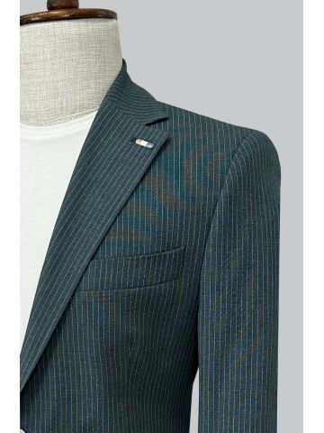 SUIT SARTORIA ÇİZGİLİ HAKİ SPOR TAKIM 2001/30