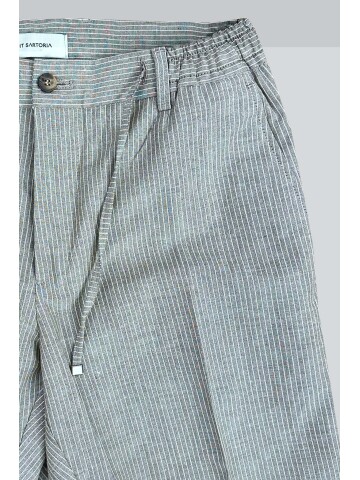 SUIT SARTORIA ÇİZGİLİ KETEN PANTOLON 1170