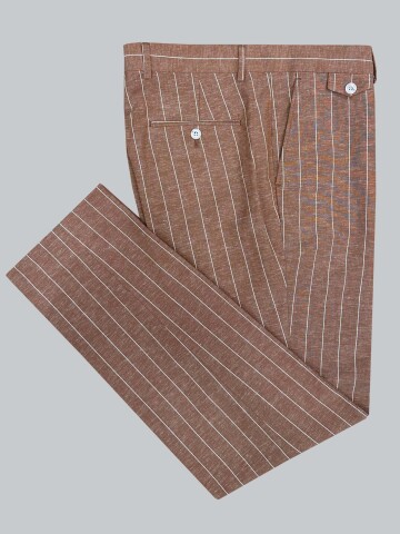 SUIT SARTORIA ÇİZGİLİ KETEN TAKIM 2001/24