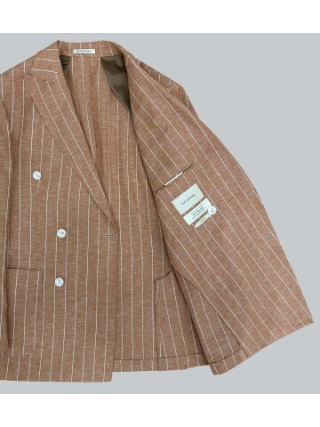 SUIT SARTORIA ÇİZGİLİ KETEN TAKIM 2001/24