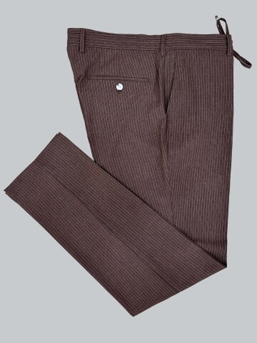 SUIT SARTORIA ÇİZGİLİ KAHVERENGİ SPOR TAKIM 2001/30