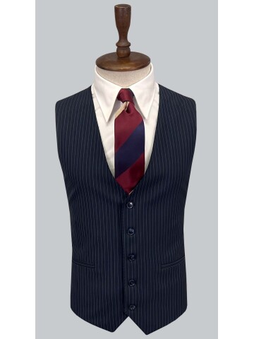 SUIT SARTORIA ÇİZGİLİ LACİVERT TAKIM ELBİSE 2909