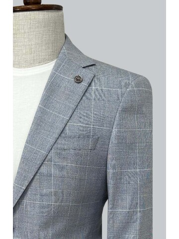 SUIT SARTORIA EKOSELİ MAVİ CEKET 4611