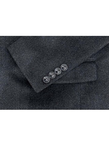 SUIT SARTORIA KOYU GRİ YÜNLÜ KABAN 8147
