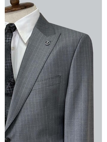 SUIT SARTORIA KOYU GRİ YÜNLÜ TAKIM 2001/87