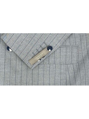 SUIT SARTORIA GRİ ÇİZGİLİ KRUVAZE TAKIM 2000/25