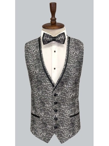 SUIT SARTORIA GRİ DESENLİ DAMATLIK 5656