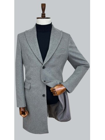 SUIT SARTORIA GRİ YÜNLÜ KABAN 8147