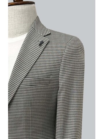 SUIT SARTORIA HAKİ KETEN CEKET 4621