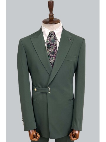 SUIT SARTORIA HAKİ KRUVAZE TAKIM ELBİSE 2774