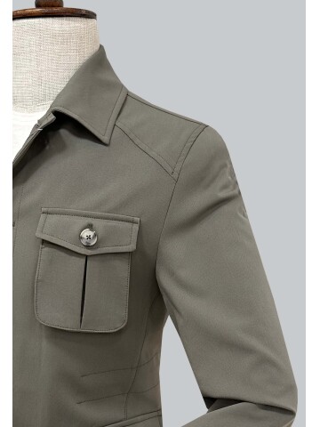 SUIT SARTORIA HAKİ SPOR 4 CEPLİ CEKET 4513