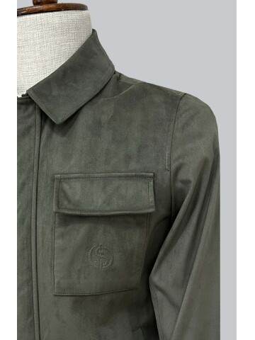 SUIT SARTORIA HAKİ SÜET CEKET 8505