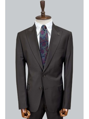 SUIT SARTORIA KAHVERENGİ YÜNLÜ TAKIM ELBİSE 2000/37
