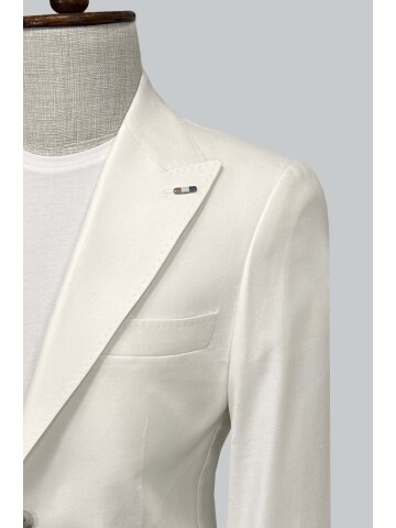 SUIT SARTORIA KETEN BEYAZ ŞORTLU TAKIM 2001/76