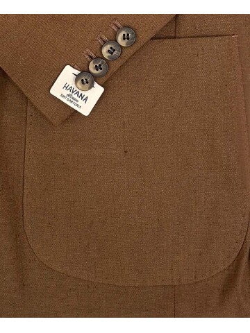 SUIT SARTORIA KETEN TABA ŞORTLU TAKIM 2001/76