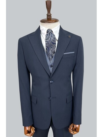 SUIT SARTORIA LACİVERT ÇİFT YÖNLÜ YELEKLİ TAKIM 2001/49