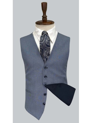 SUIT SARTORIA LACİVERT ÇİFT YÖNLÜ YELEKLİ TAKIM 2001/49