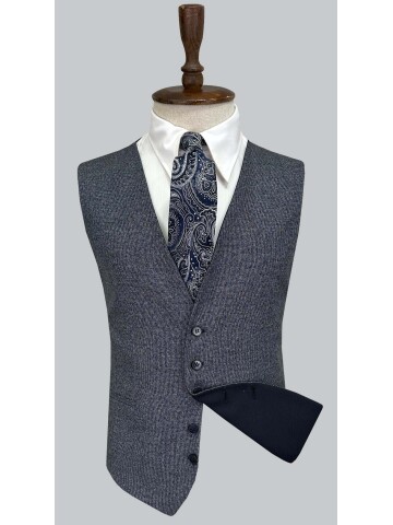 SUIT SARTORIA LACİVERT ÇİFT YÖNLÜ YELEKLİ TAKIM 2001/49