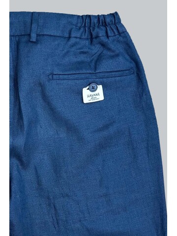 SUIT SARTORIA LACİVERT KETEN PANTOLON 1154