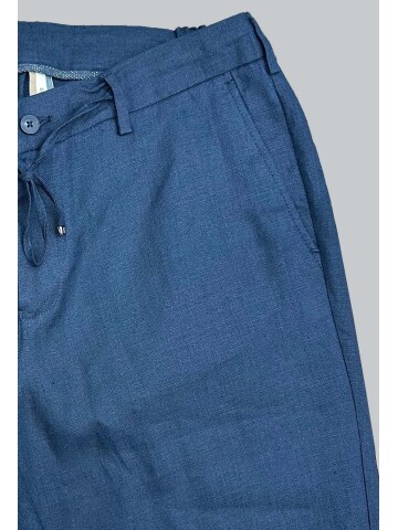 SUIT SARTORIA LACİVERT KETEN PANTOLON 1154