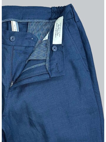 SUIT SARTORIA LACİVERT KETEN PANTOLON 1154