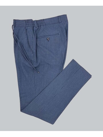 SUIT SARTORIA MAVİ ÇİZGİLİ SPOR TAKIM ELBİSE 2787