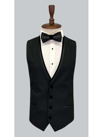 SUIT SARTORIA SİVRİ YAKA SİYAH DAMATLIK 5653