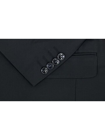 SUIT SARTORIA SİYAH ÇİFT YÖNLÜ YELEKLİ TAKIM ELBİSE 2917