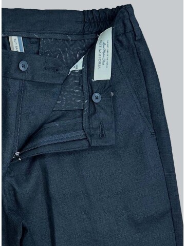 SUIT SARTORIA SİYAH KETEN PANTOLON 1154