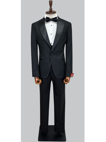 SUIT SARTORIA BLACK SATIN COLLAR TUXEDO 5593
