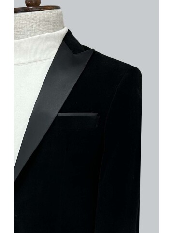 SUIT SARTORIA SİYAH SİVRİ YAKA CEKET 4584