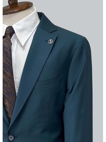 SUIT SARTORIA YEŞİL YÜN TAKIM ELBİSE 2001/01