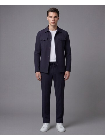 Lacivert Safari Cepli Spor Erkek Takım – Comfort Fit Performans Model