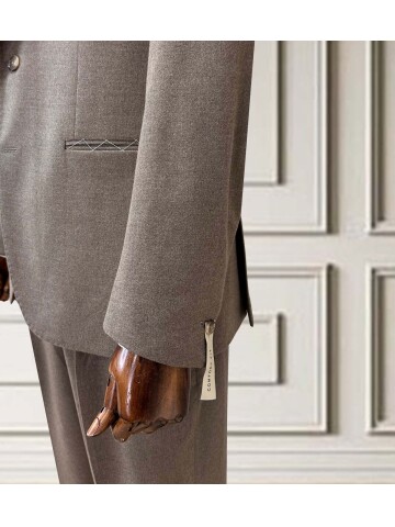 SUIT SARTORIA AÇIK KAHVERENGİ YÜNLÜ TAKIM 252155