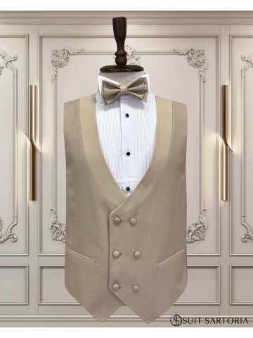 SUIT SARTORIA BEJ ÇIKMA YAKA ŞAL DAMATLIK 5072