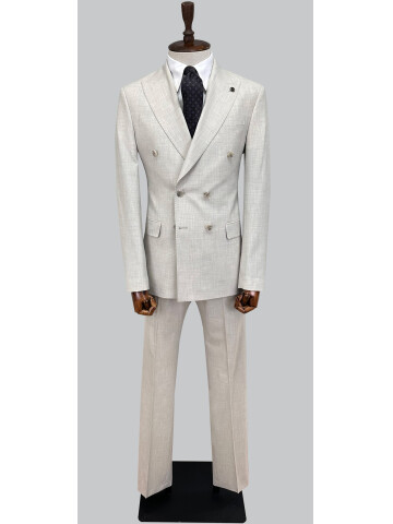 SUIT SARTORIA BEJ KRUVAZE TAKIM ELBİSE 2002/48