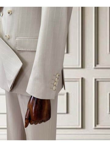 SUIT SARTORIA BEJ KRUVAZE TAKIM ELBİSE 252016