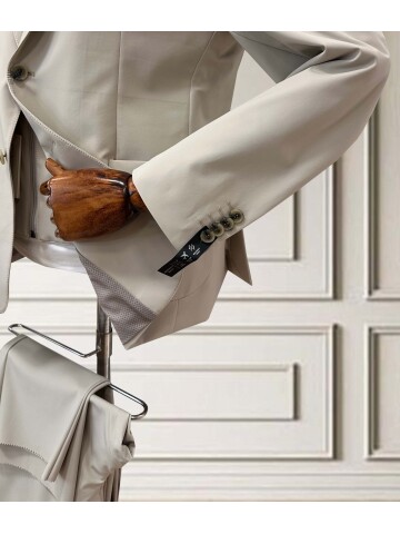 SUIT SARTORIA BEJ SPOR TAKIM 252128