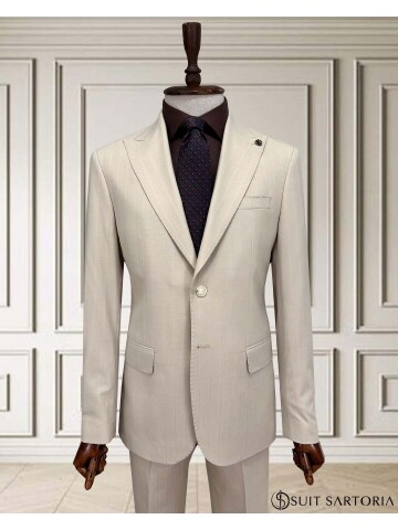 SUIT SARTORIA BEJ TAKIM ELBİSE 252015