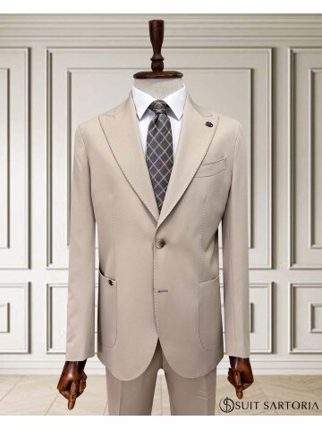 SUIT SARTORIA BEJ TAKIM ELBİSE 252046