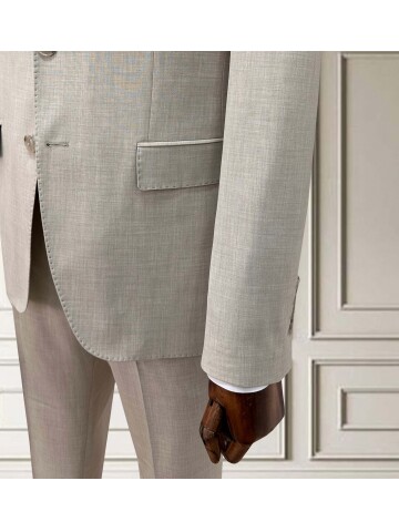 SUIT SARTORIA BEJ TAKIM ELBİSE 2595