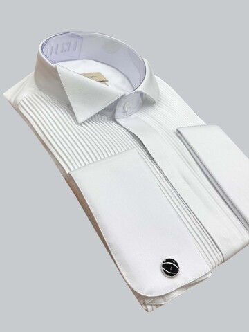 SUIT SARTORIA İNCE PİLİSELİ SMOKİN GÖMLEK 6025