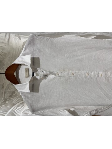 SUIT SARTORIA WHITE LINEN SHIRT 6109